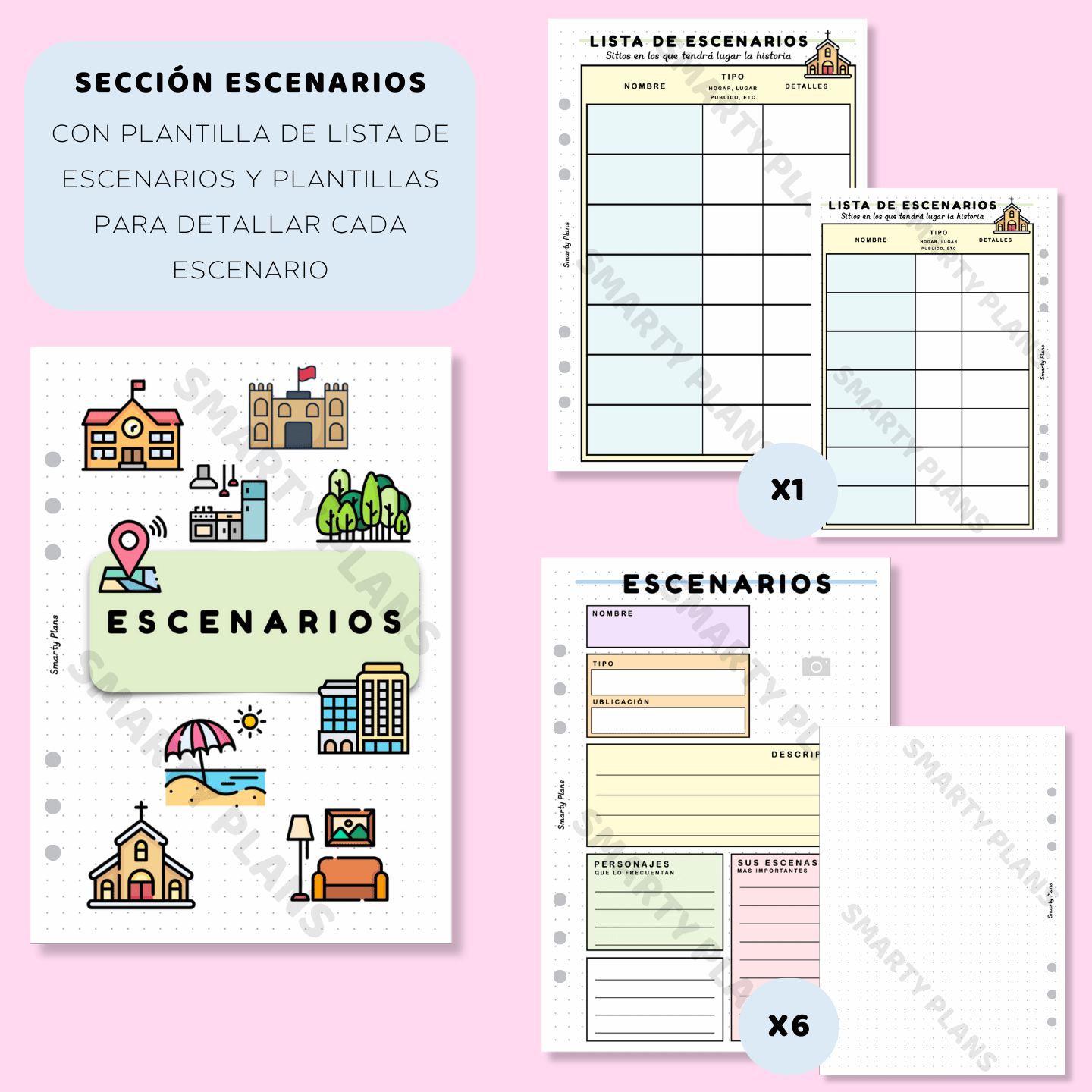 Kit - Escritores