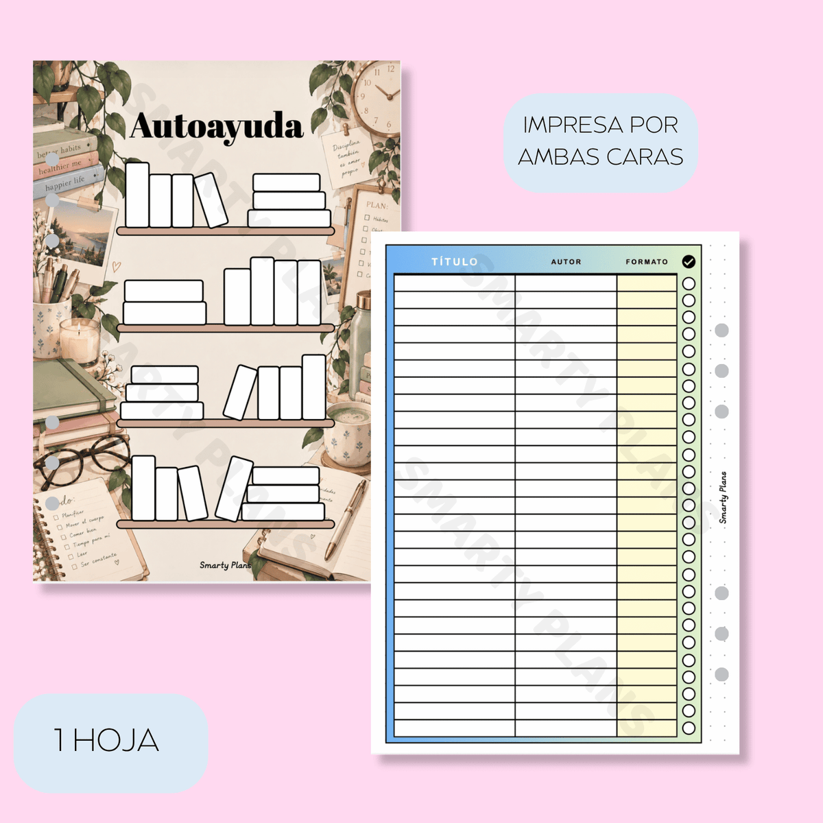 Plantilla Lectura Géneros - Libros de Autoayuda