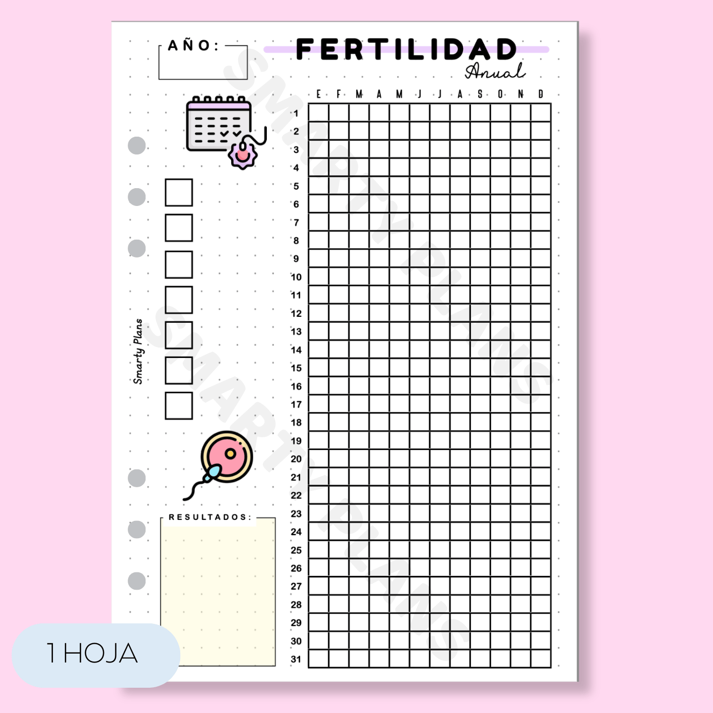Hoja Anual - Fertilidad