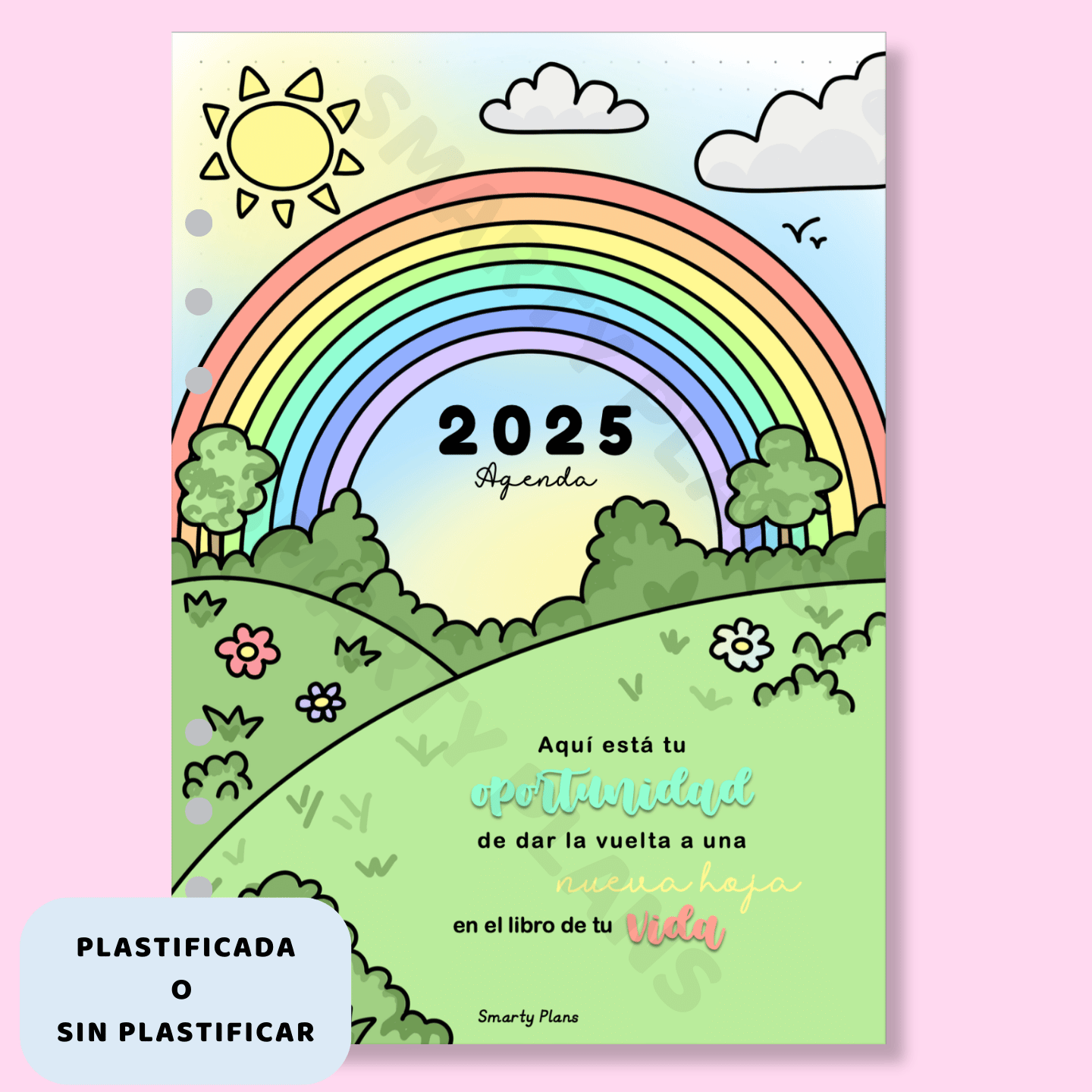 Portada - Agenda 2025 (arcoíris)