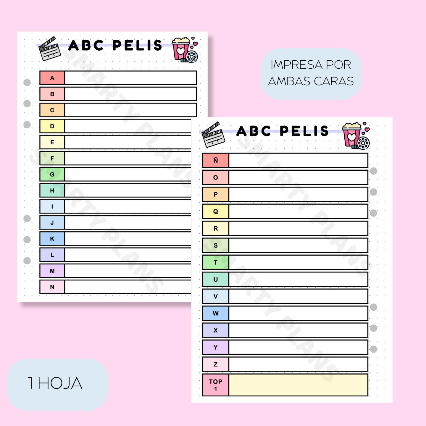 Plantilla Individual - ABC Pelis