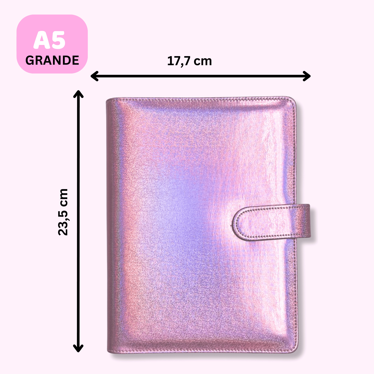 Planificador - Holo Rosa