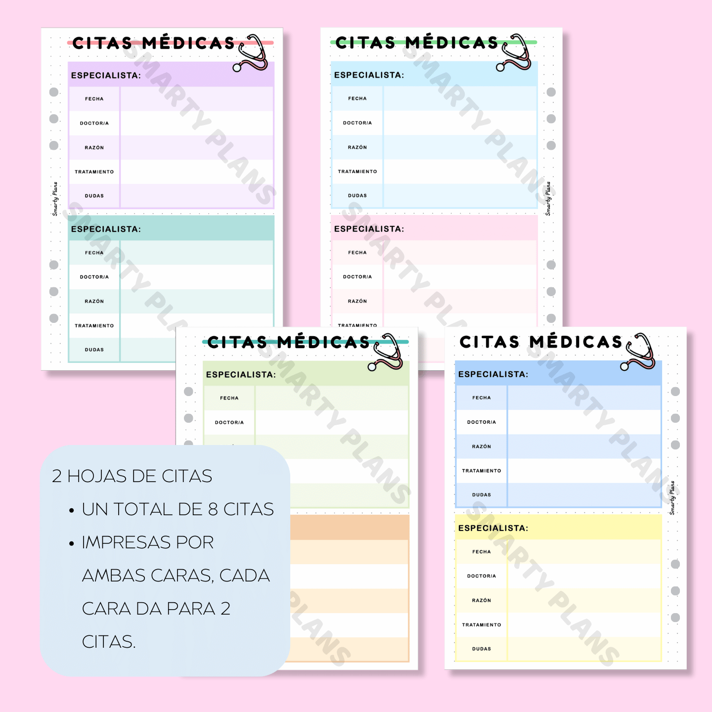 Plantillas Salud - Citas Médicas (versión 1)