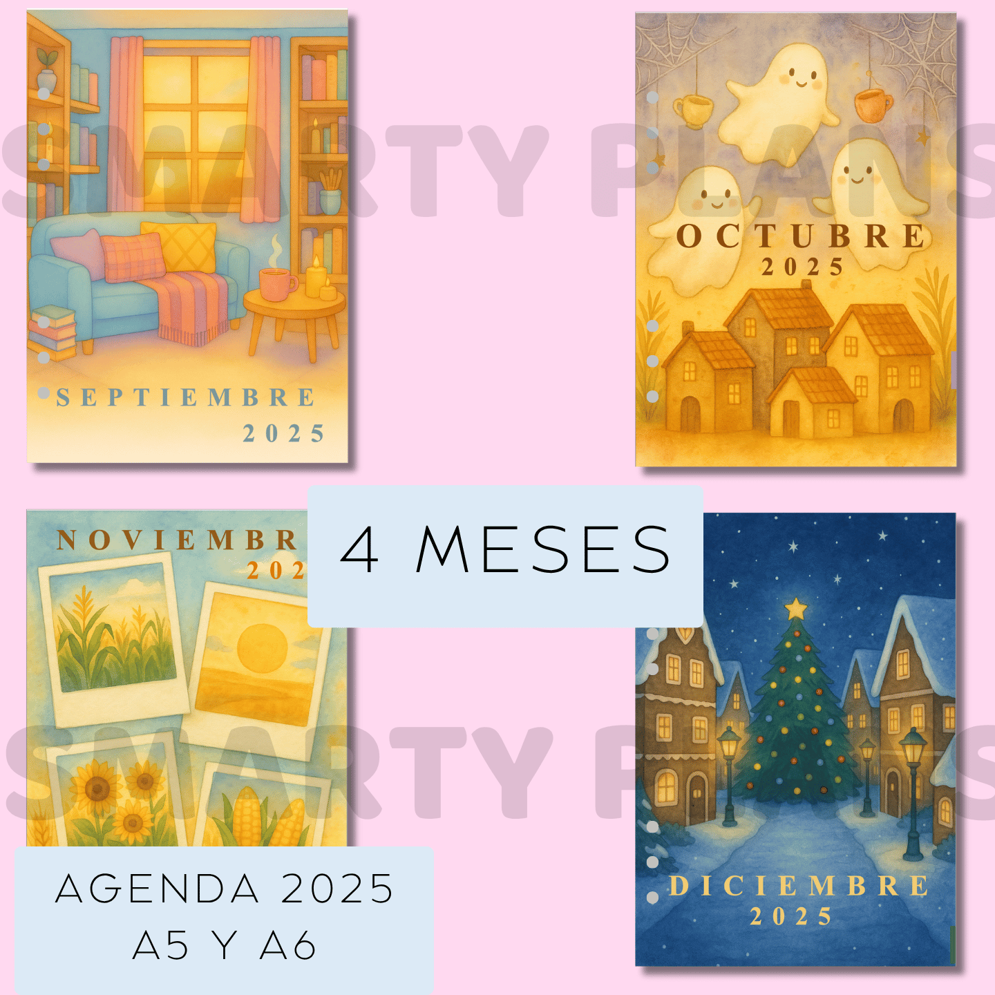 Agenda MENSUAL - Septiembre a Diciembre 2025