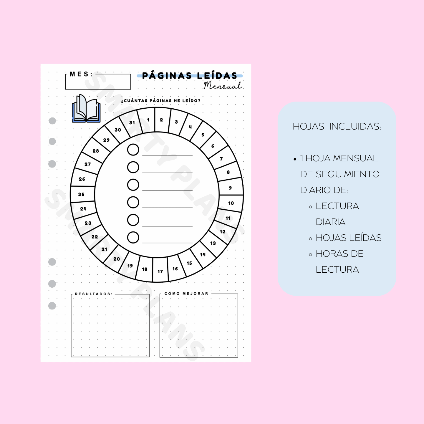 Pack Mensual - Lectura