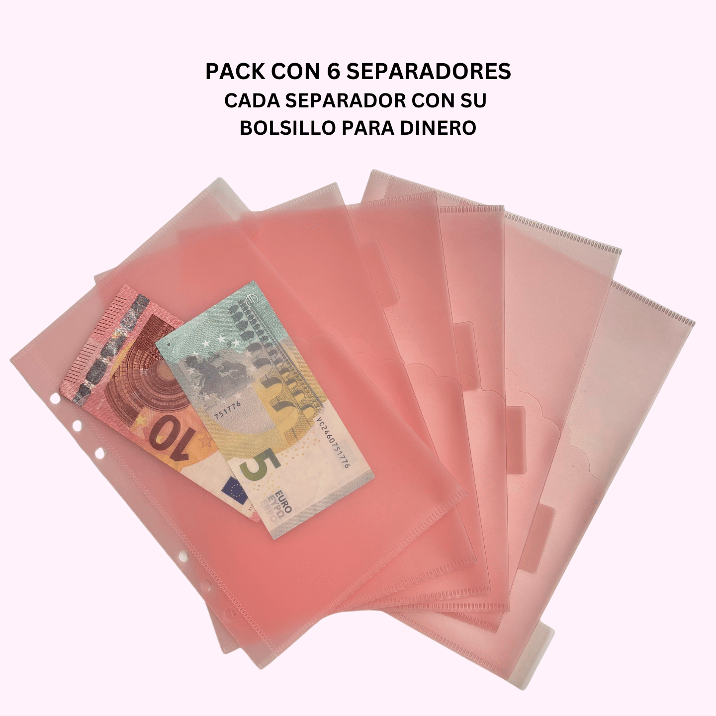 Pack 6 Separadores con Sobre - A5 y A6