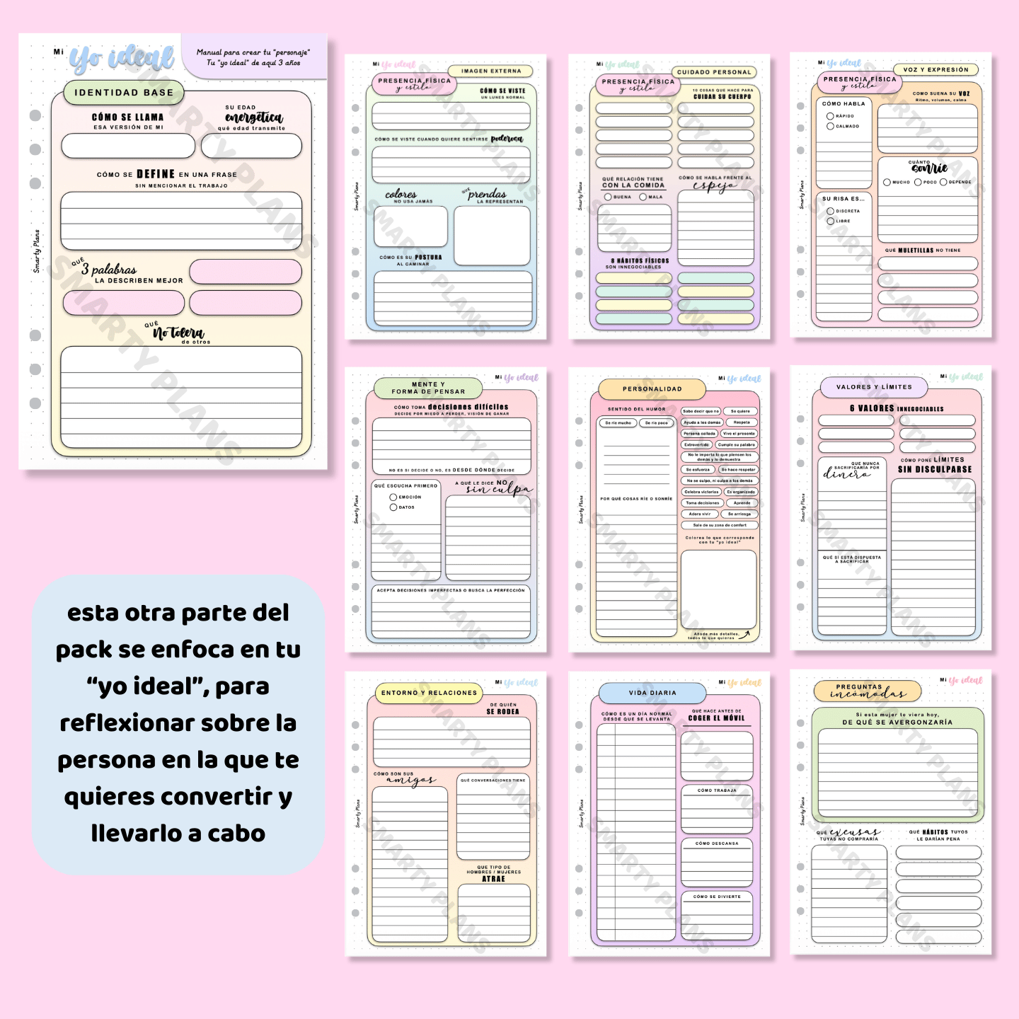 Pack Plantillas - Crecimiento Personal
