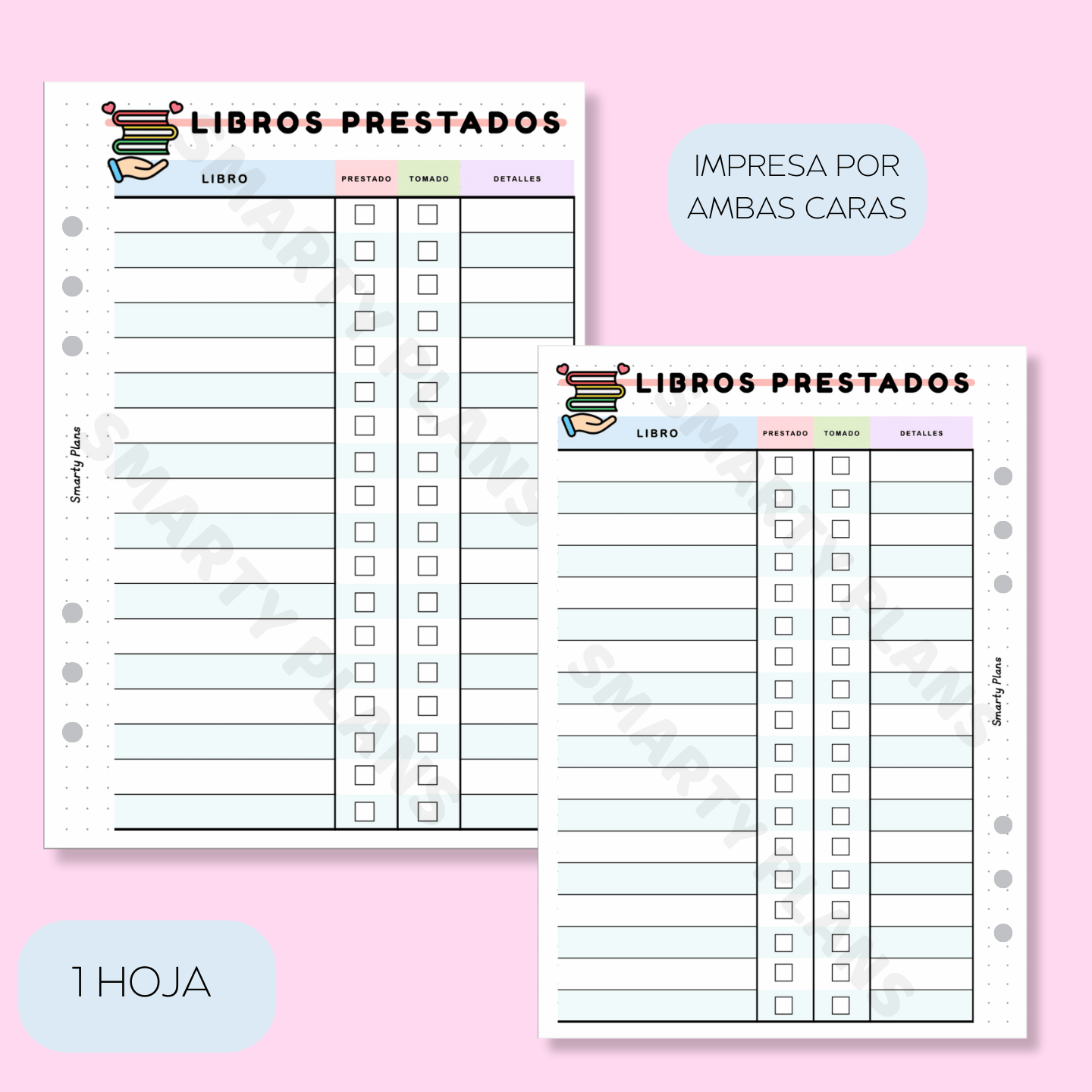 Plantilla Ocio - Libros Prestados