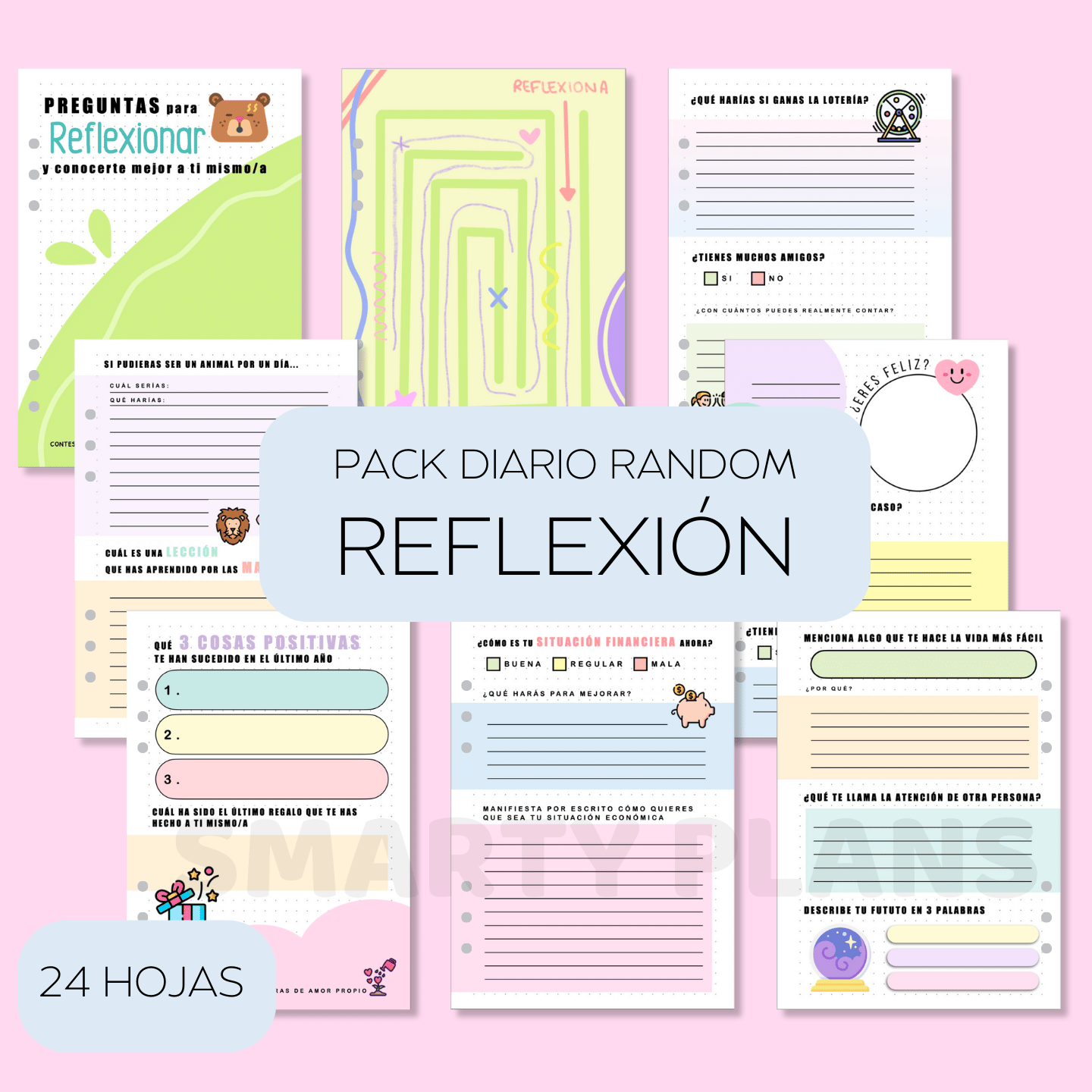 Pack Diario Random - Reflexión