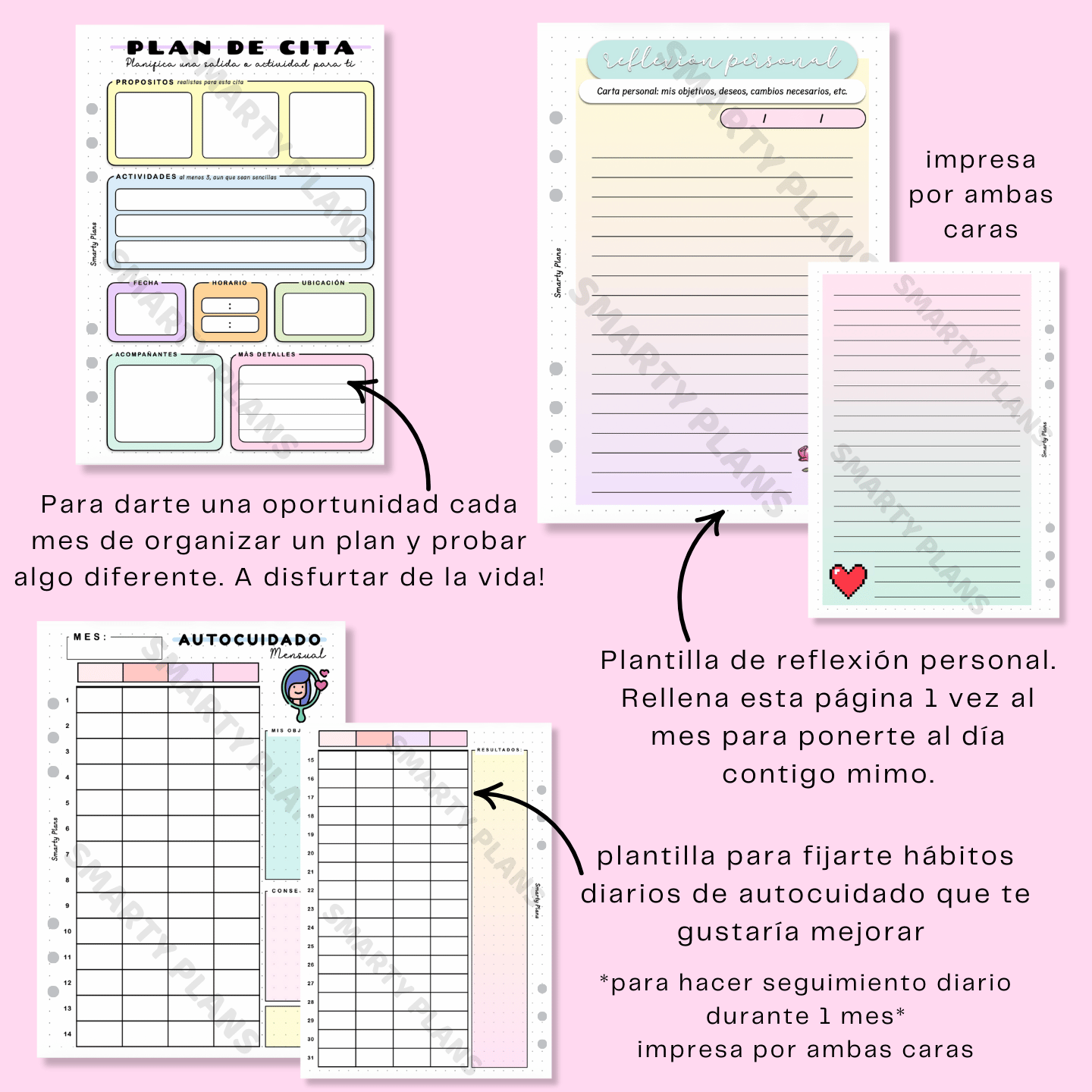 Pack Mensual - Amor Propio