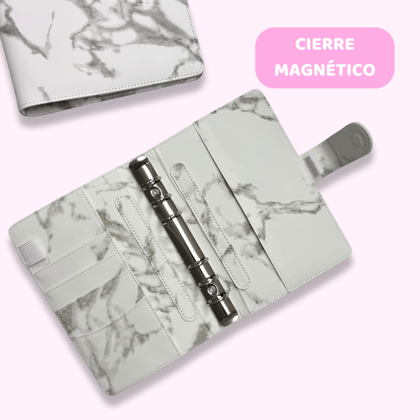 Planificador - Mármol Blanco