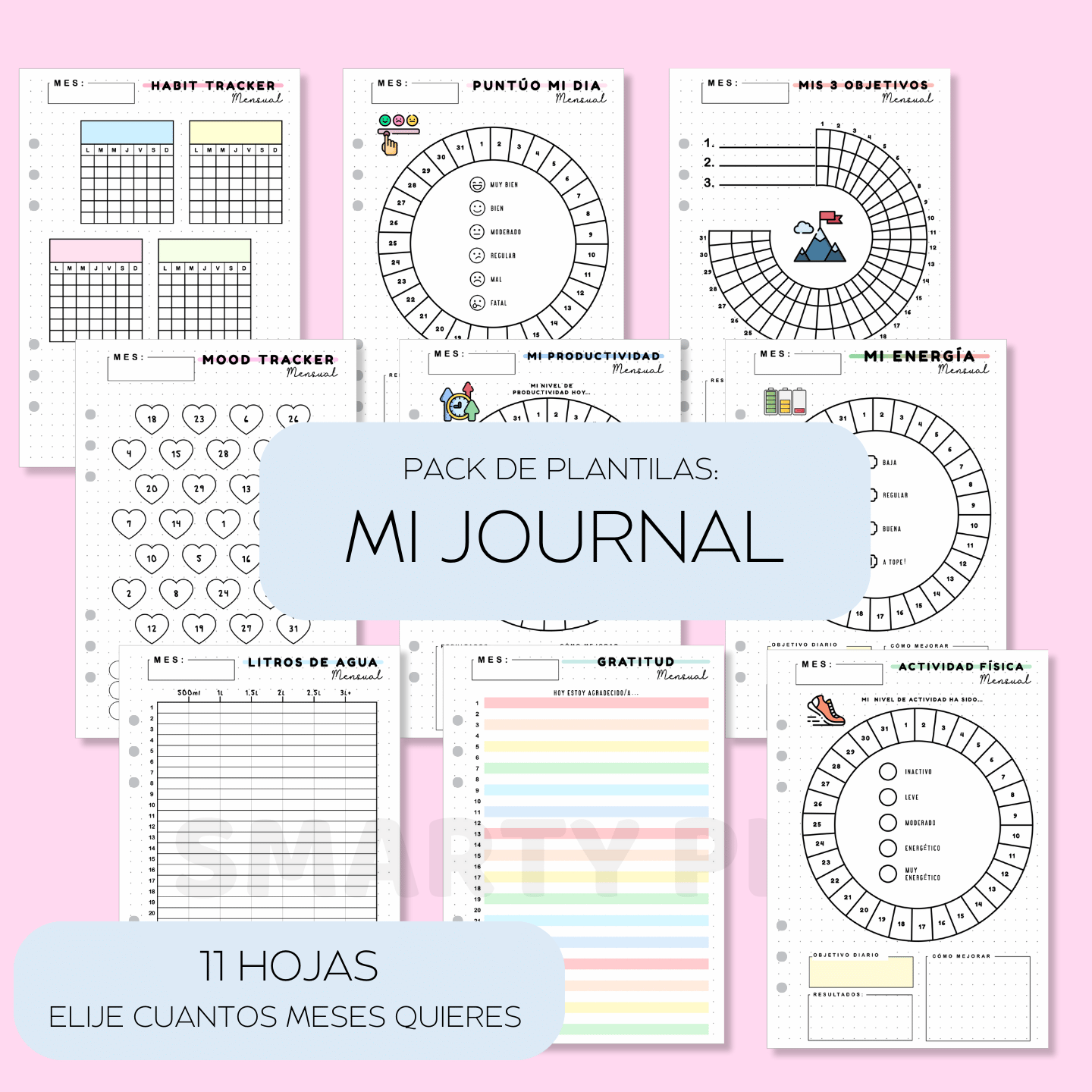 Kit Mensual - Mi Journal