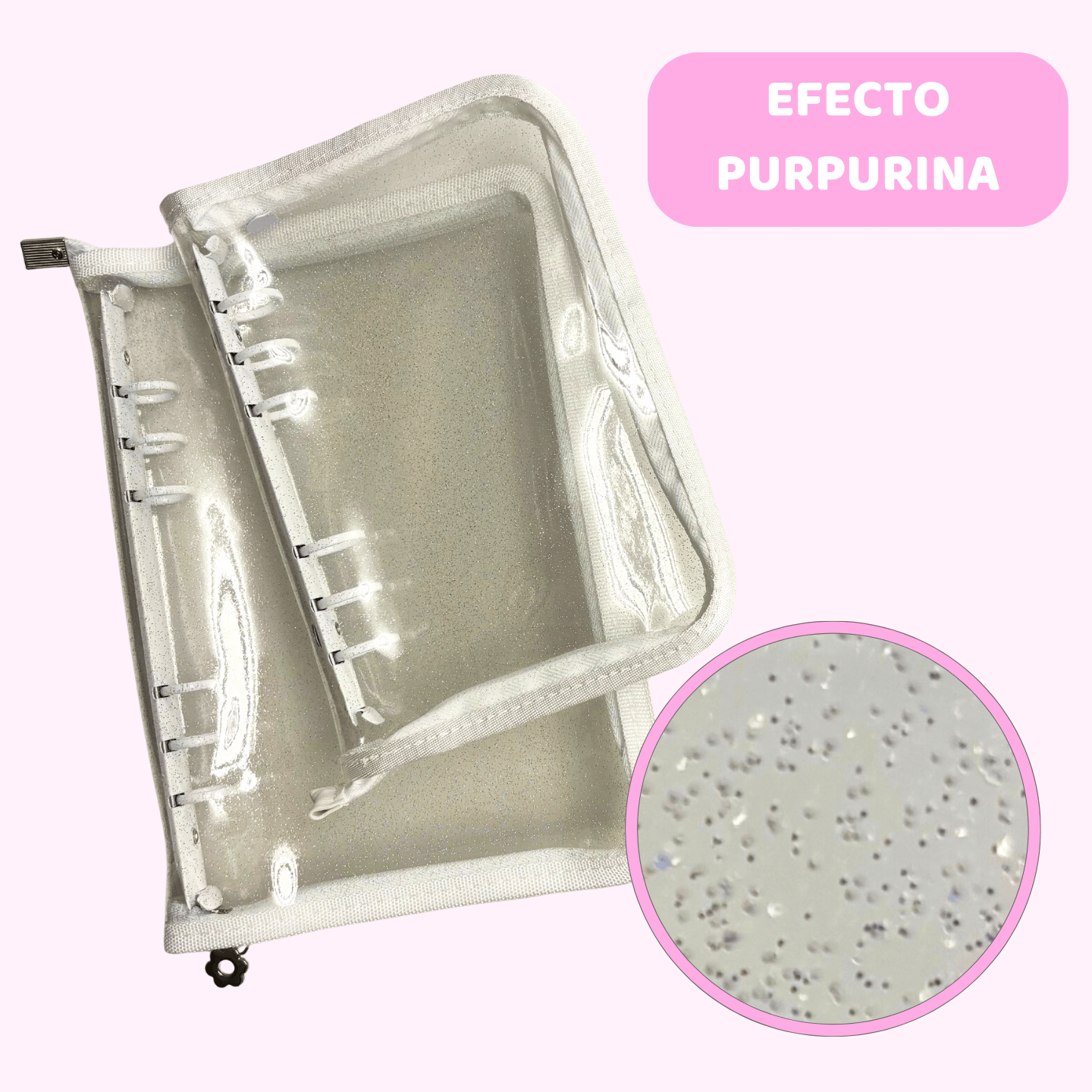 Planificador Transparente - Blanco