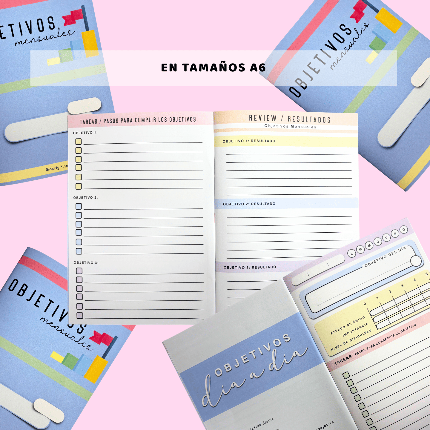 Libreta de Objetivos Mensual - Travel Journal