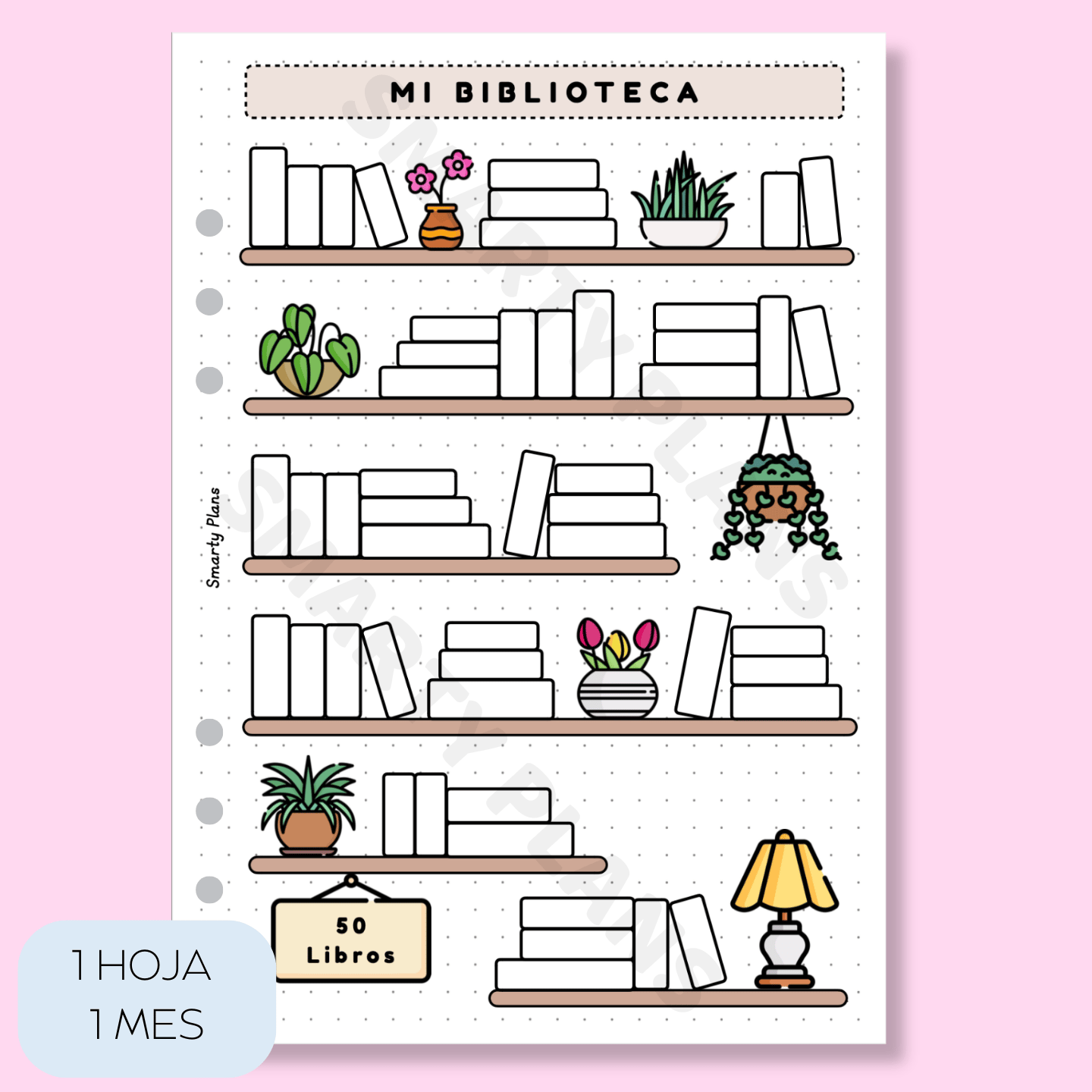 Plantilla Lectura - Mi Estantería