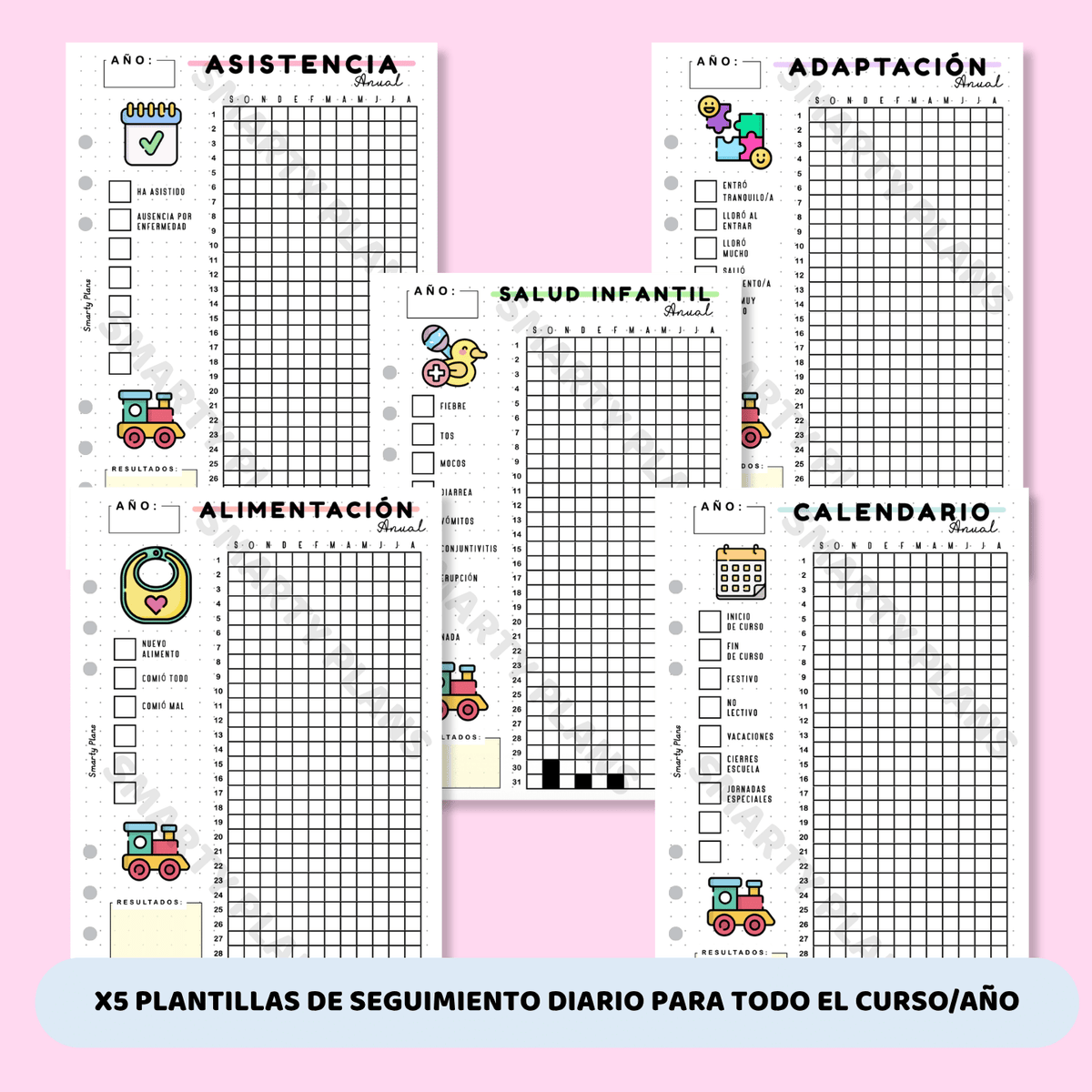 Pack Plantillas - Escuela Infantil / Guadería