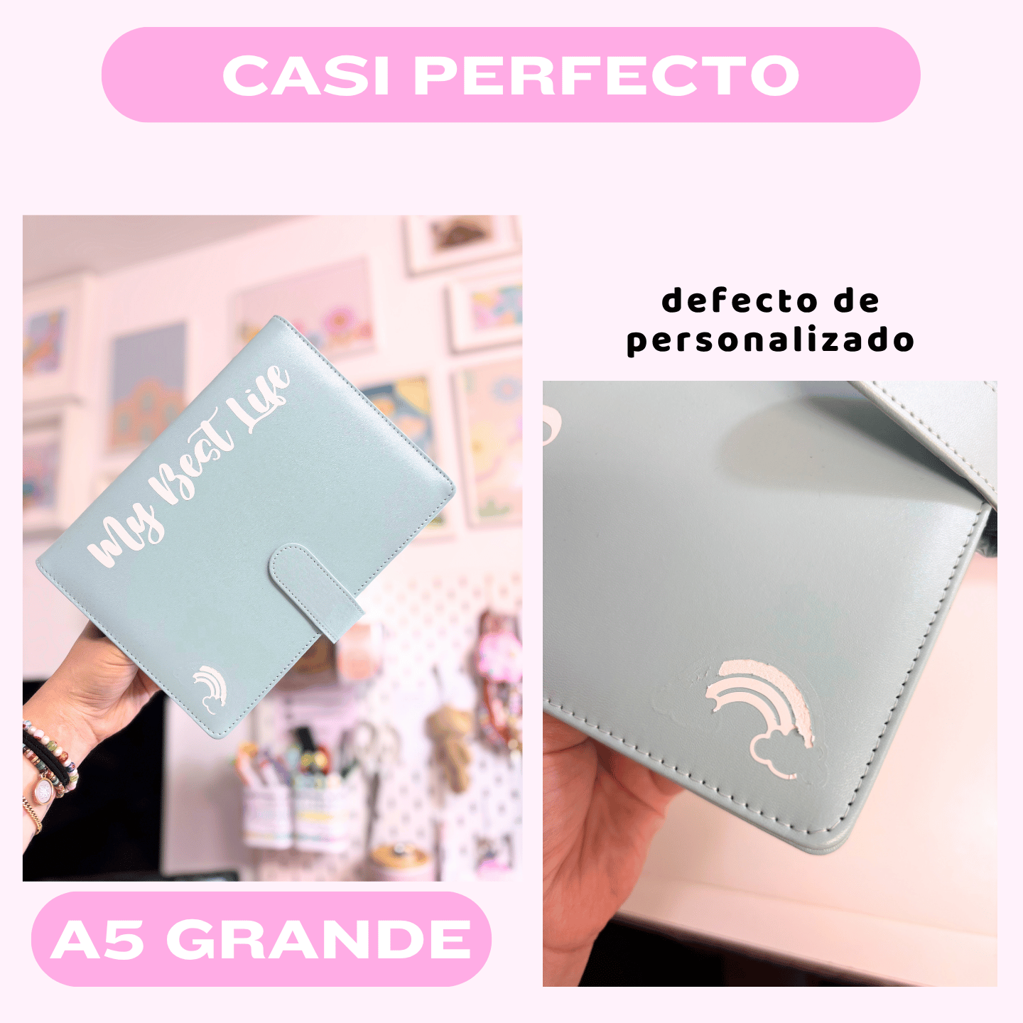 Plani Casi Perfecto - Azul Nube personalizado A5