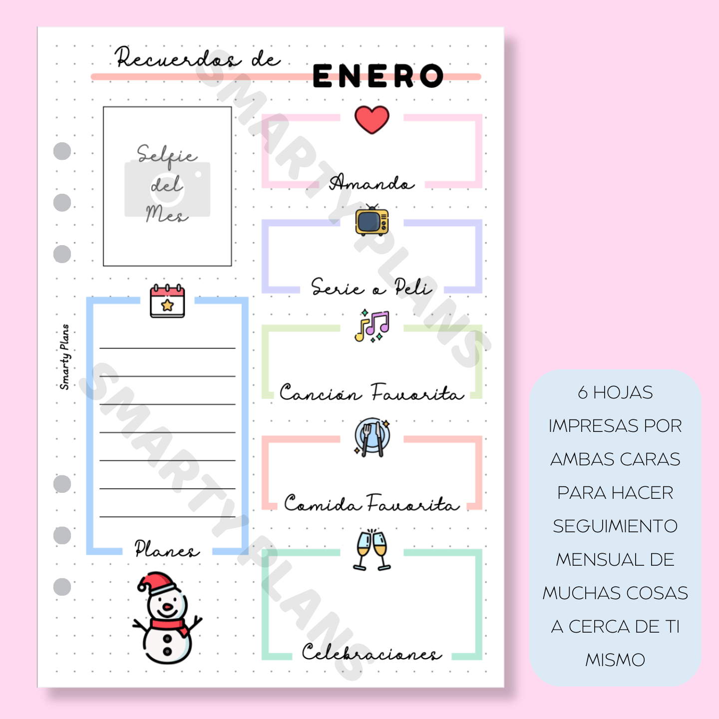 Pack Anual - Recuerdos de 12 Meses