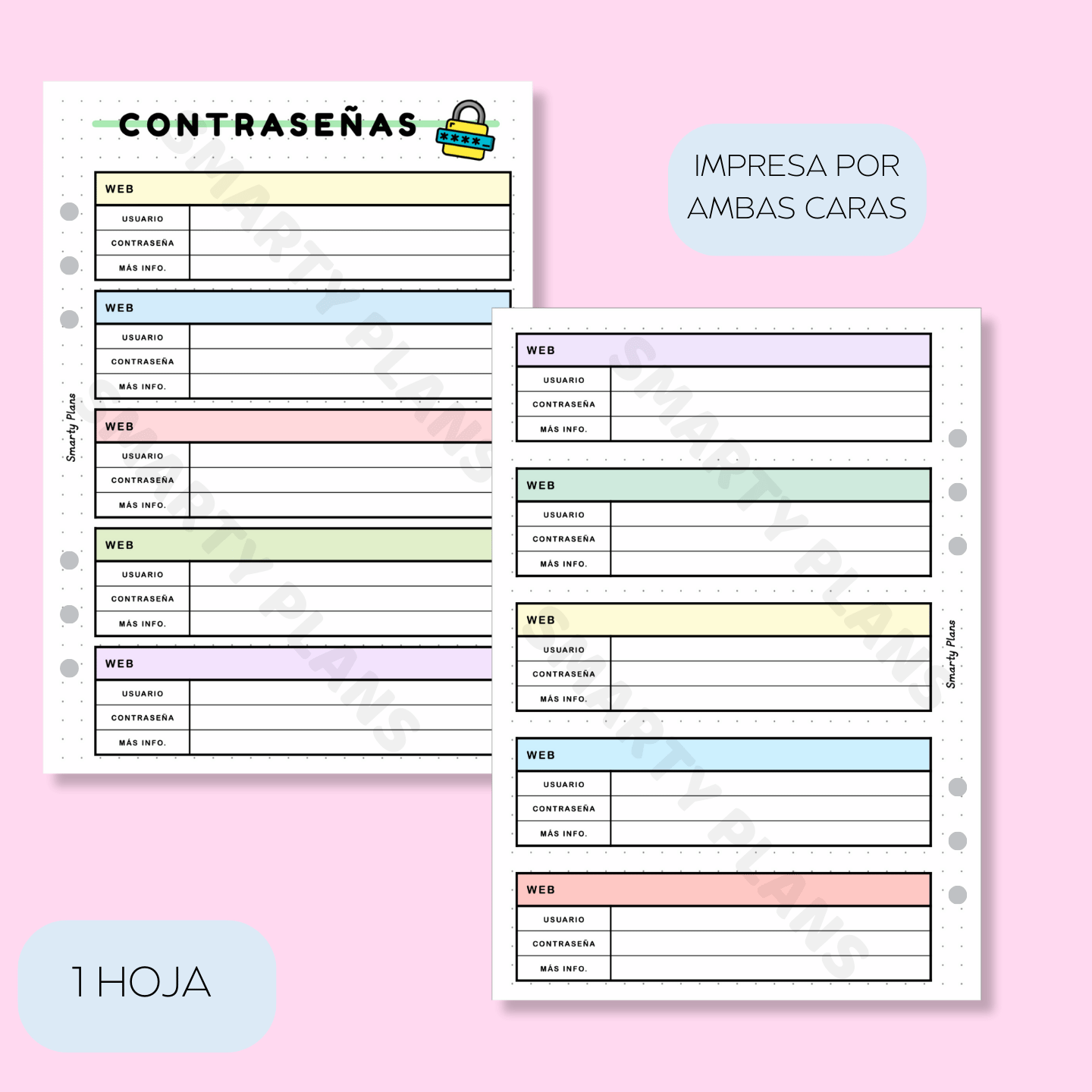 Plantilla Individual - Contraseñas (VERSIÓN 2)
