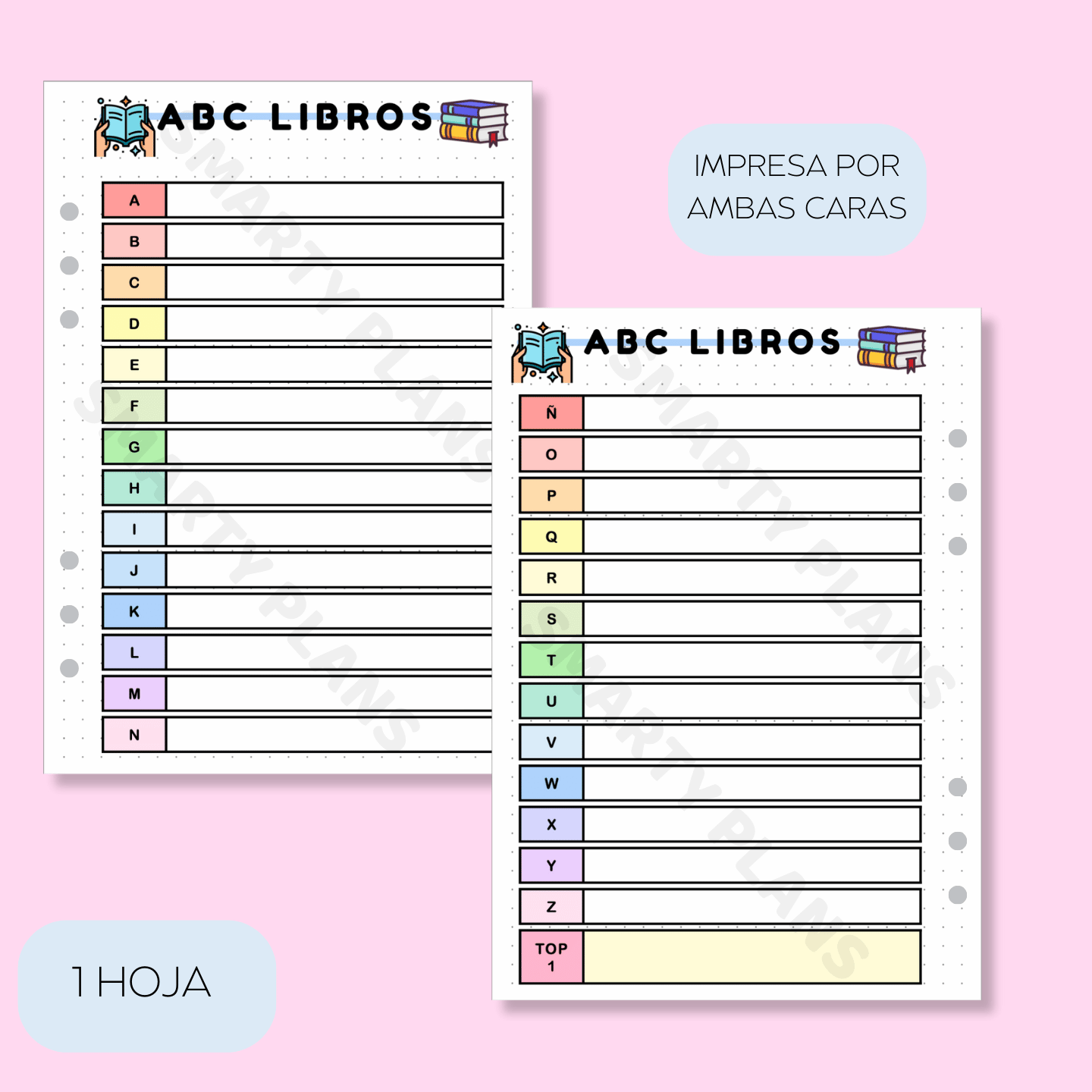 Plantilla Individual Lectura - ABC Libros