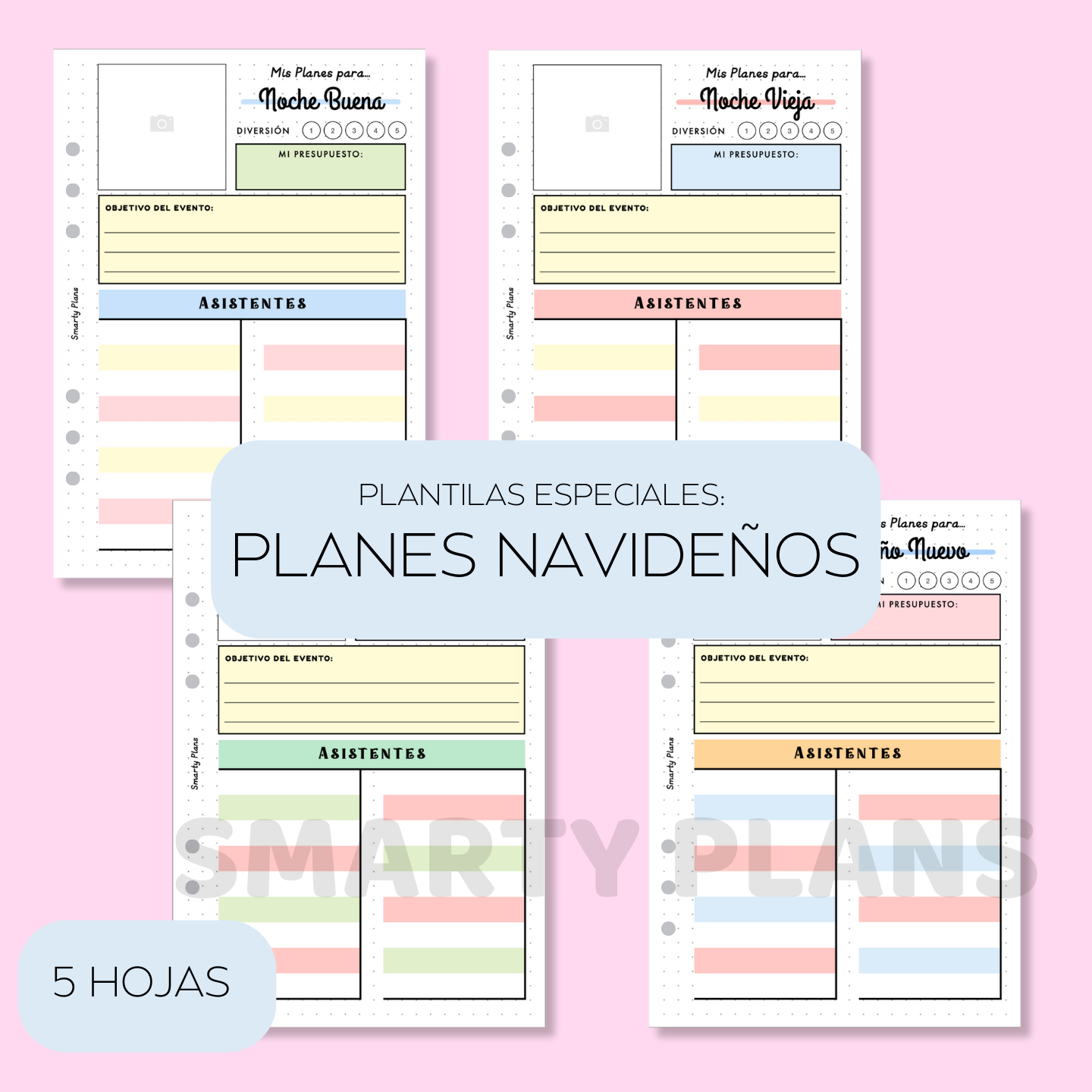 Pack Plantillas - Planes Navideños