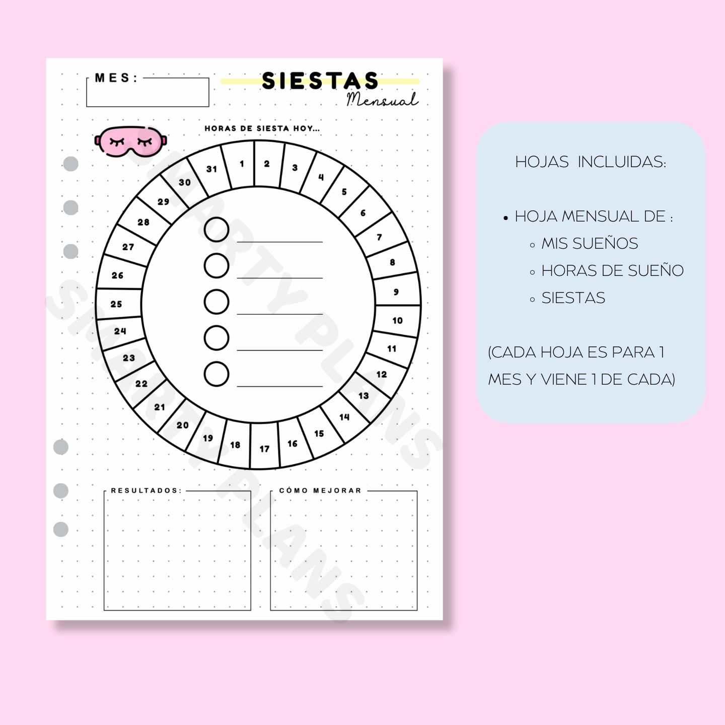 Pack Mensual - Sueño