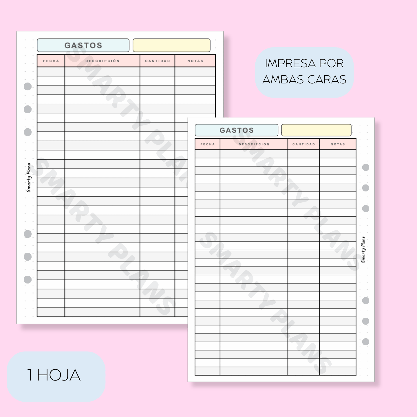 Plantilla Individual - Gastos Emprendimiento