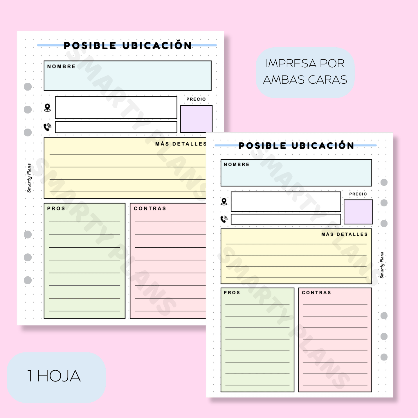 Plantilla Individual Eventos - Posible Ubicación