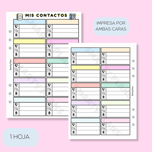 Plantilla Individual - Mis Contactos