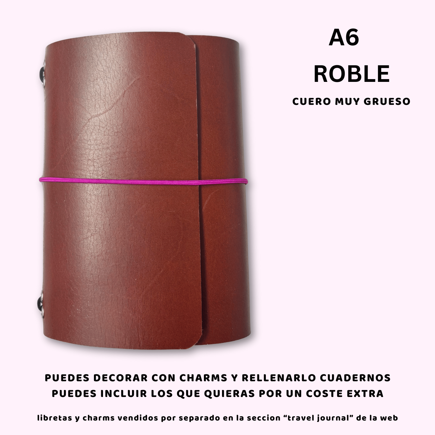 Travel Journal A6 - Cuero Vacuno