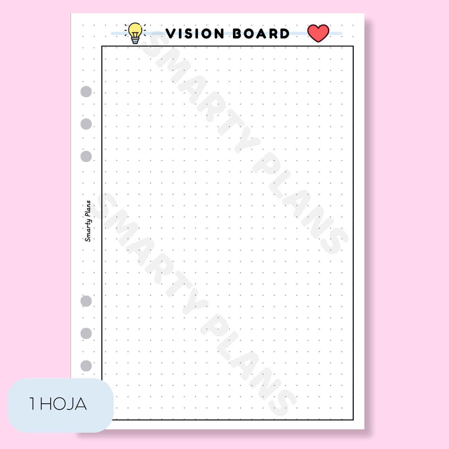 Plantilla Individual - Vision Board