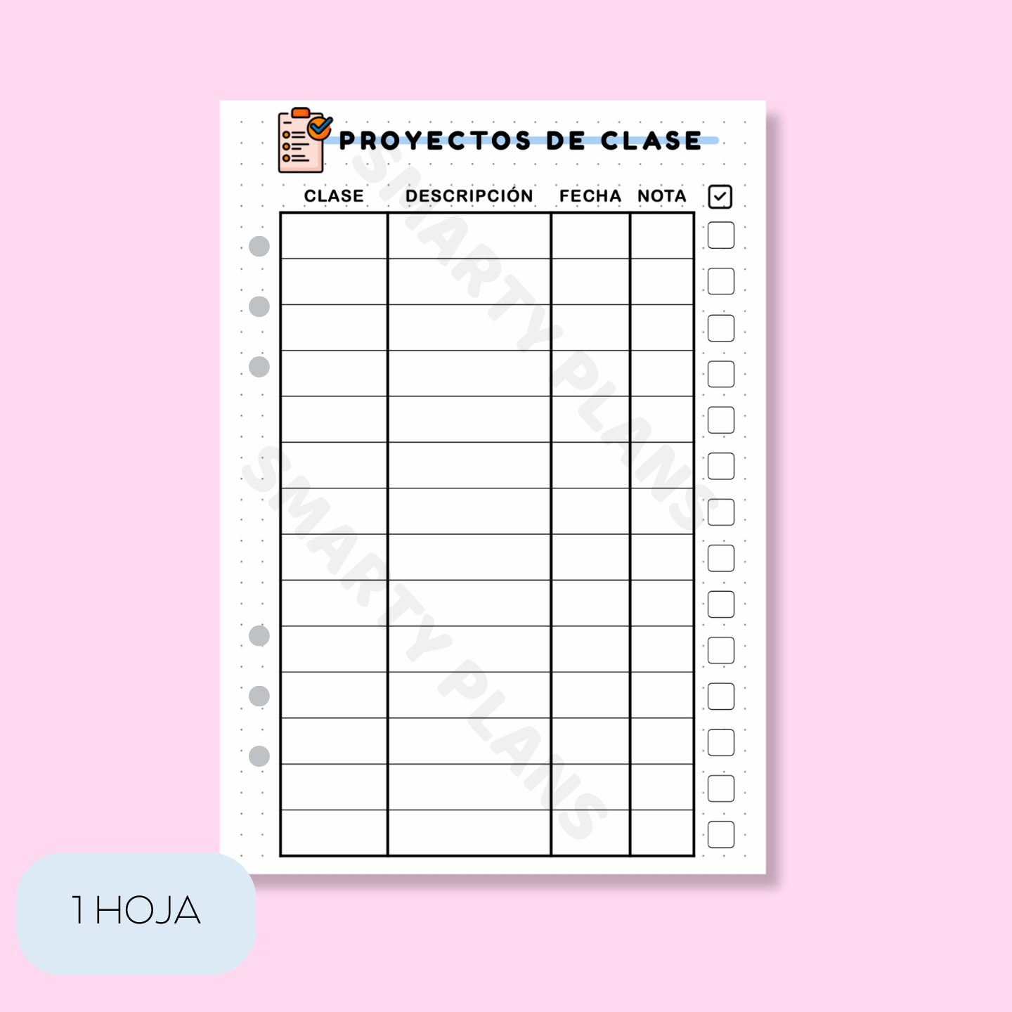 Plantilla Individual Estudiantes - Proyectos de Clase