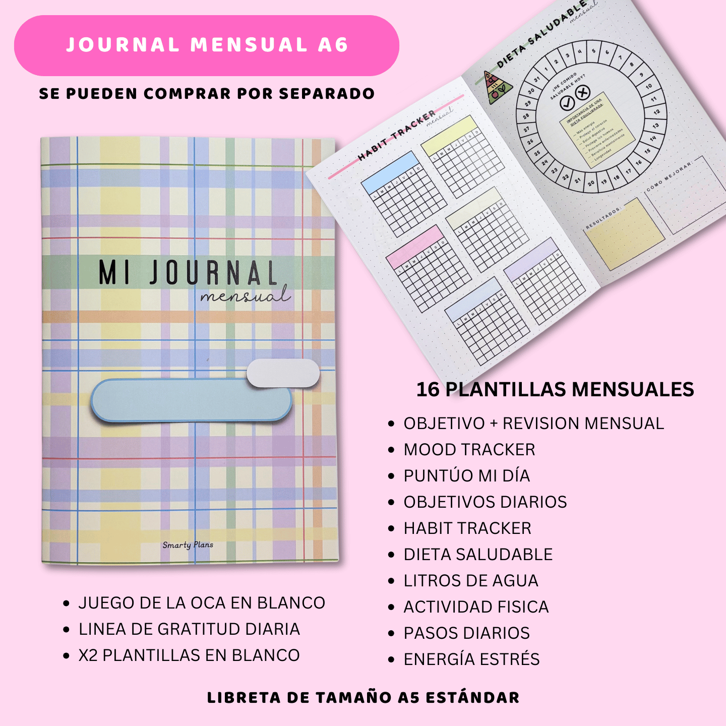 Travel Journal A6 - Cuero Vacuno