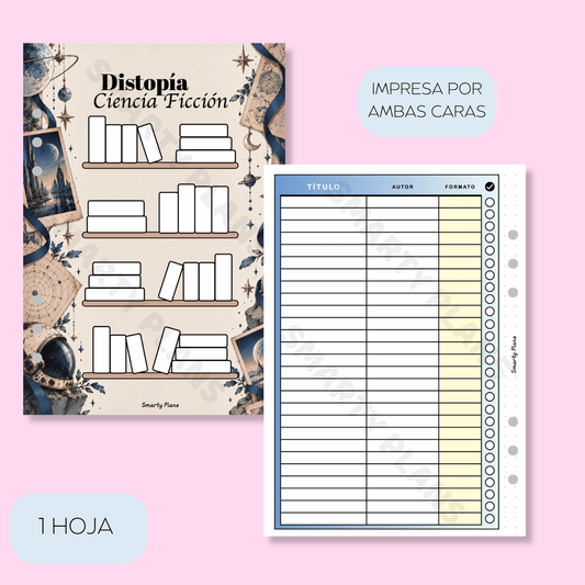 Plantilla Lectura Géneros - Distopia/Ciencia Ficción