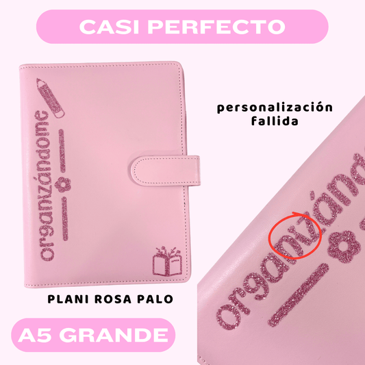 Plani Personalizado A5 - CASI PERFE