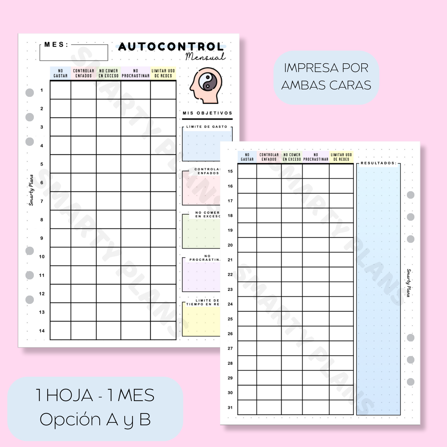 Plantilla Mensual - Autocontrol