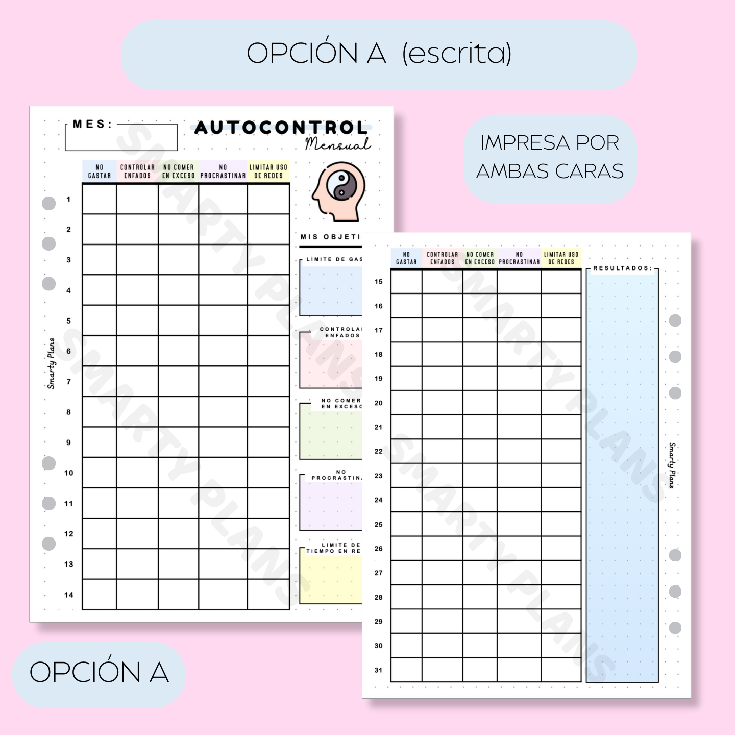 Plantilla Mensual - Autocontrol