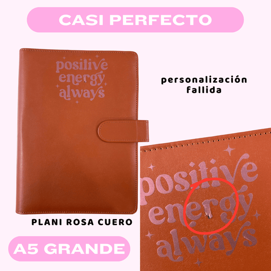 Plani Personalizado A5 - CASI PERFE