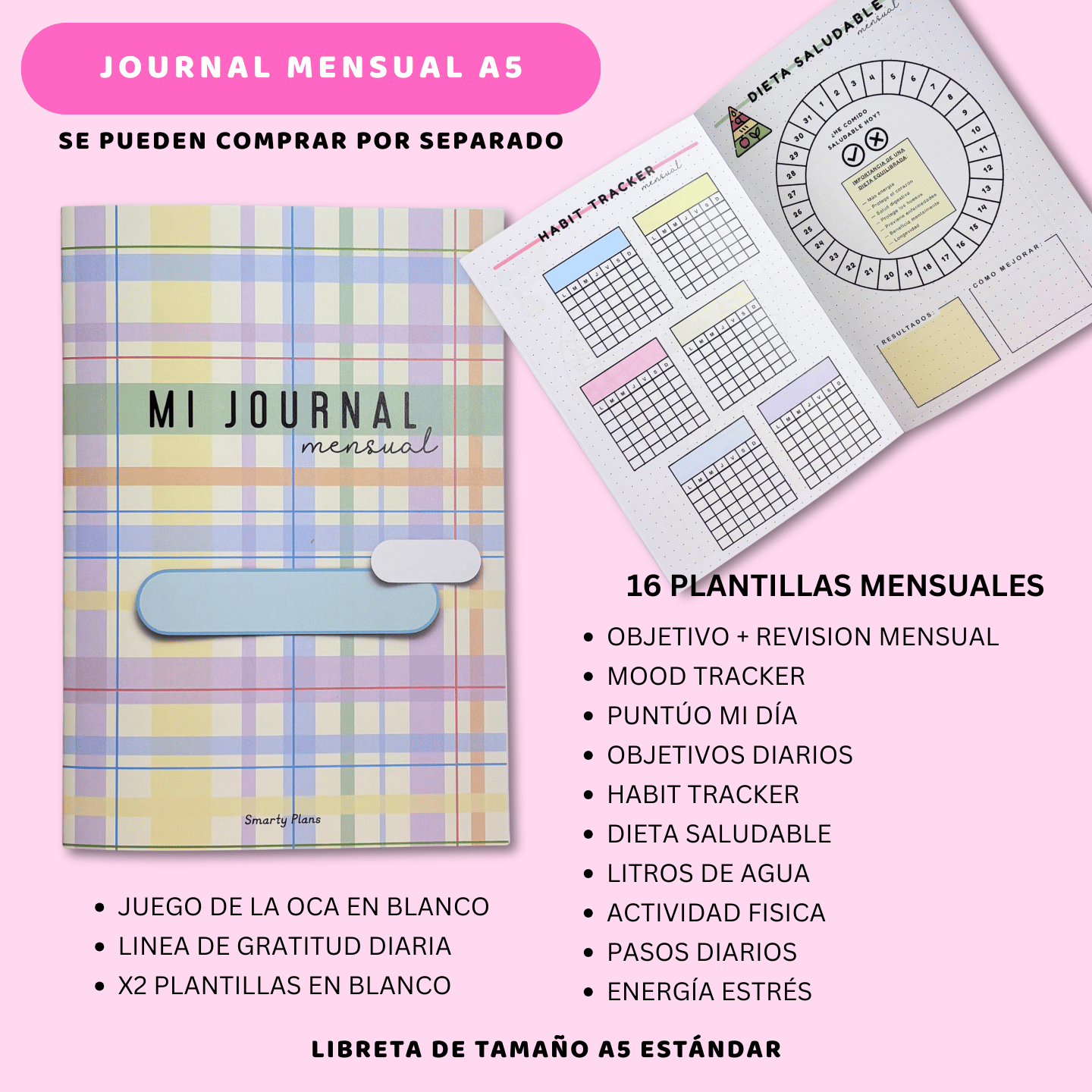 Travel Journal A5 - Cuero Vacuno