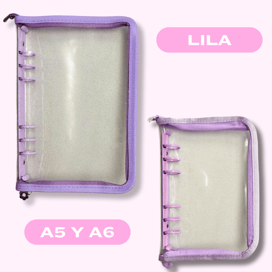 Planificador Transparente - Lila