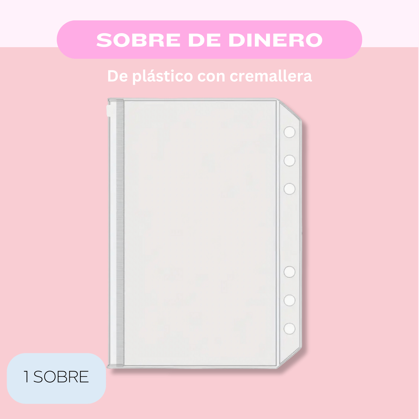 Sobres de Ahorro Dinero - A5 A6 A7 - Individual y Packs