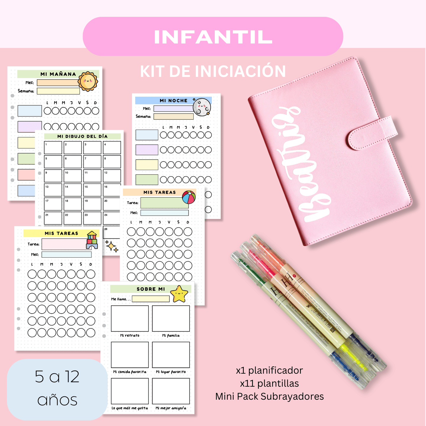 Kit Infantil - Mejorar Rutinas
