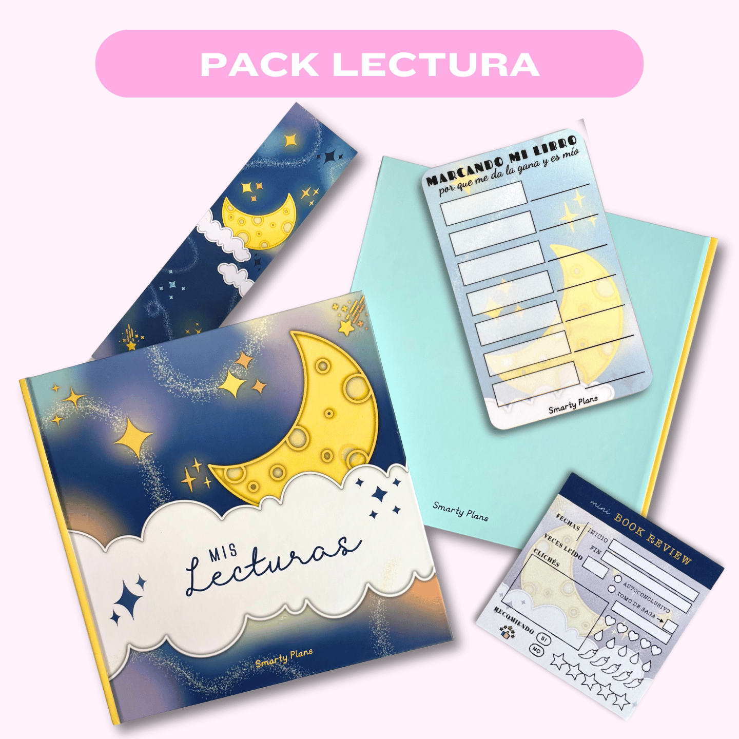 Libro y Pack de Lecturas - 50 Reseñas