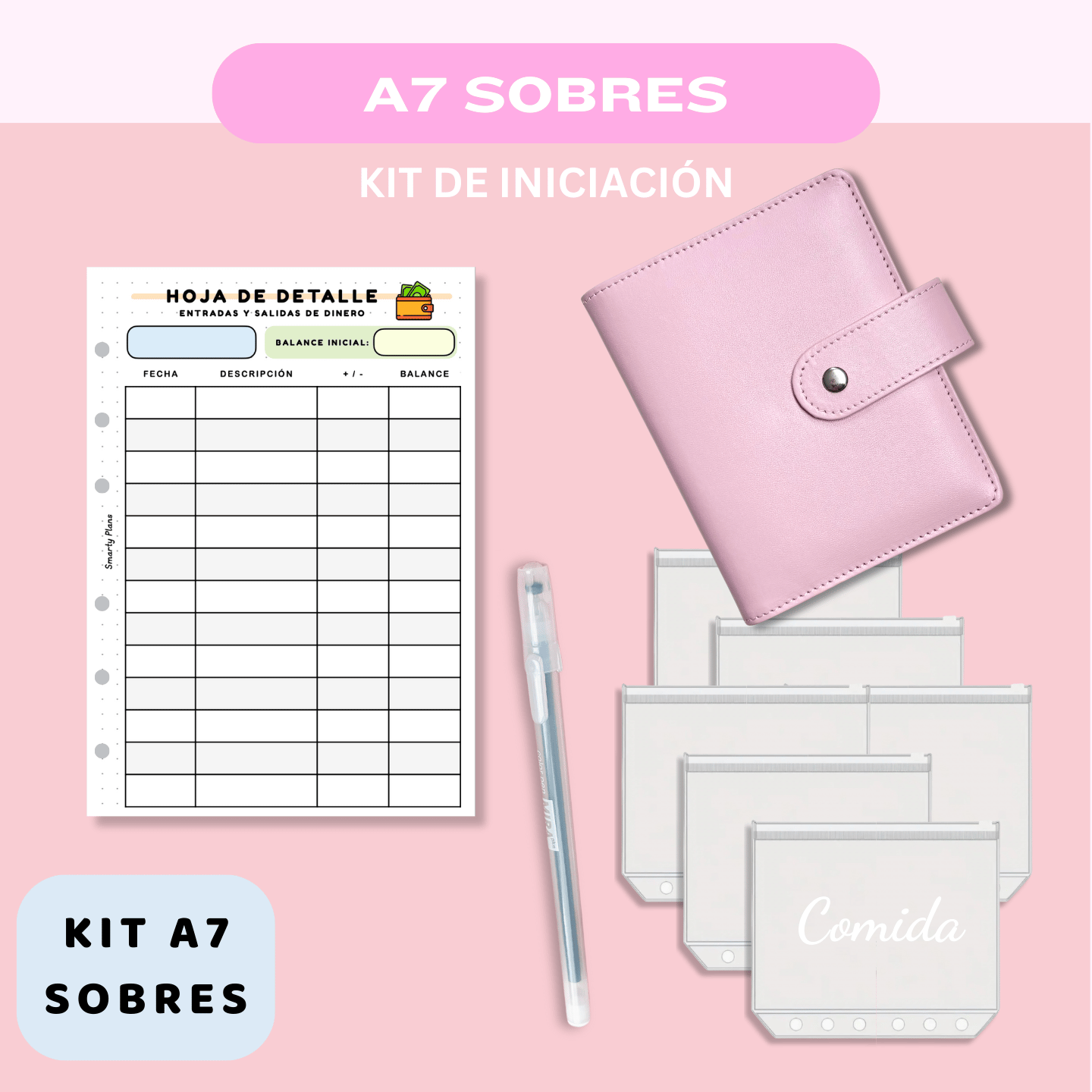 Kit A7 - Sobres de Dinero