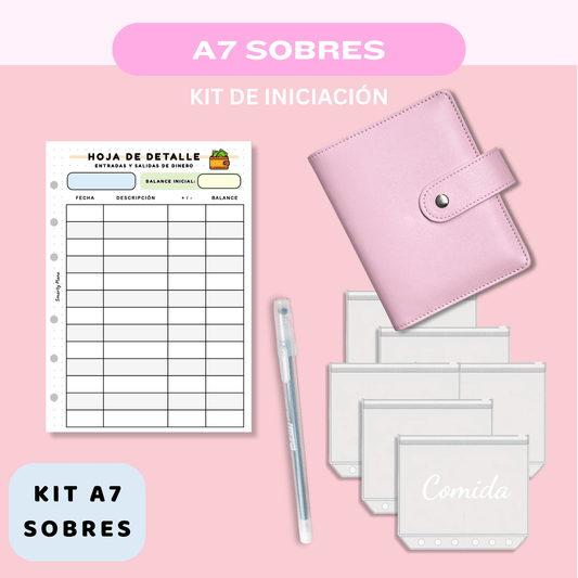Kit A7 - Sobres de Dinero