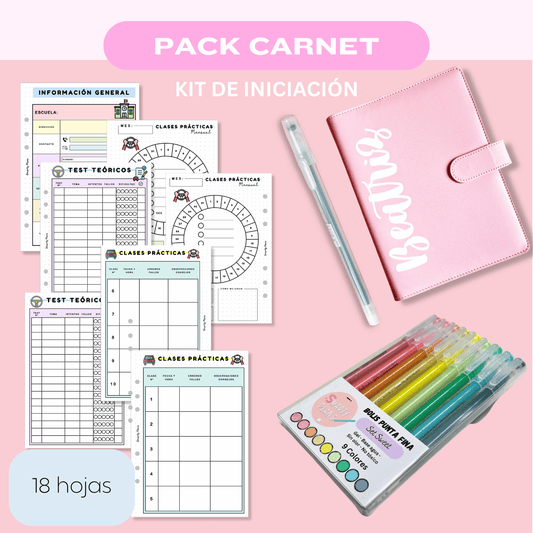 Kit - Carnet de Conducir