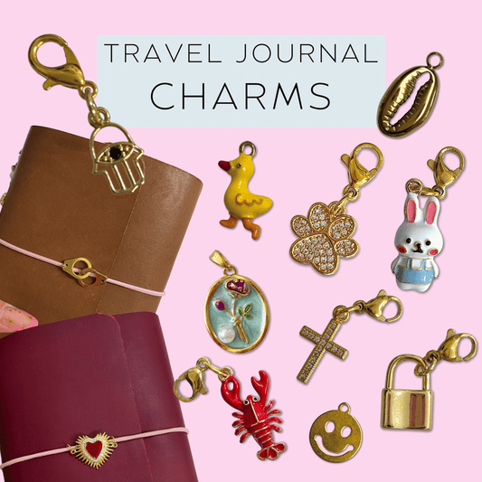 Charms Acero Inoxidable - Travel Journal