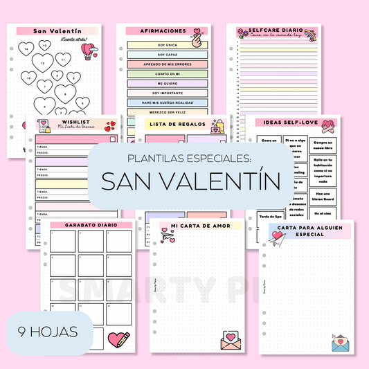 Pack Plantillas - San Valentín