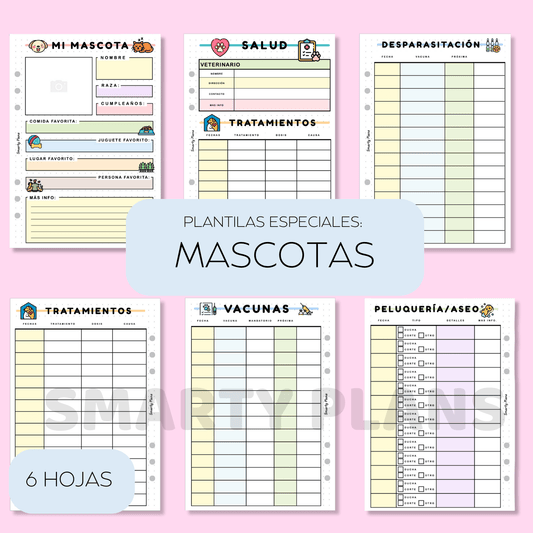 Pack Plantillas - Mascotas