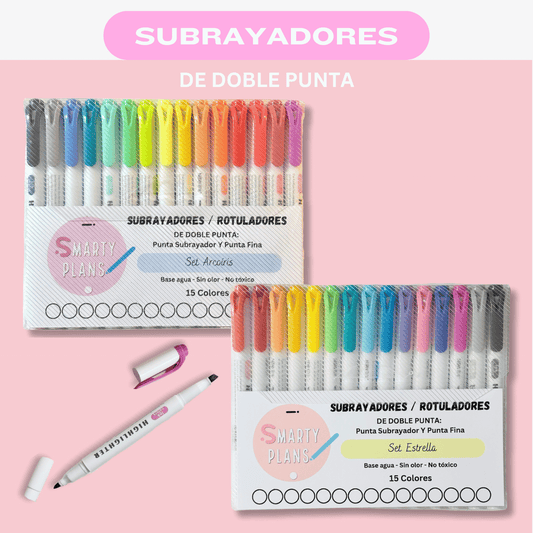 Subrayadores / Rotuladores - 15 colores